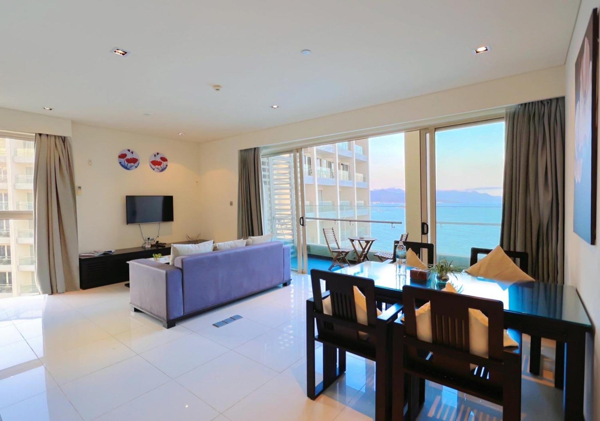 The Sea Luxury Nha Trang Apartment Bagian luar foto