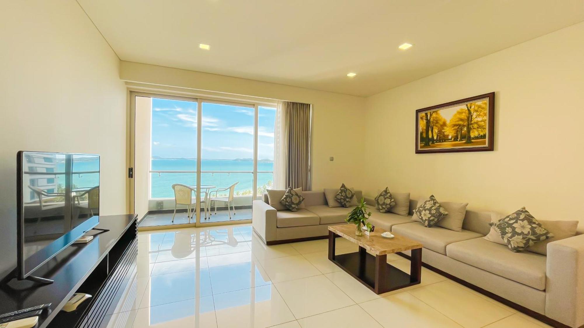 The Sea Luxury Nha Trang Apartment Bagian luar foto