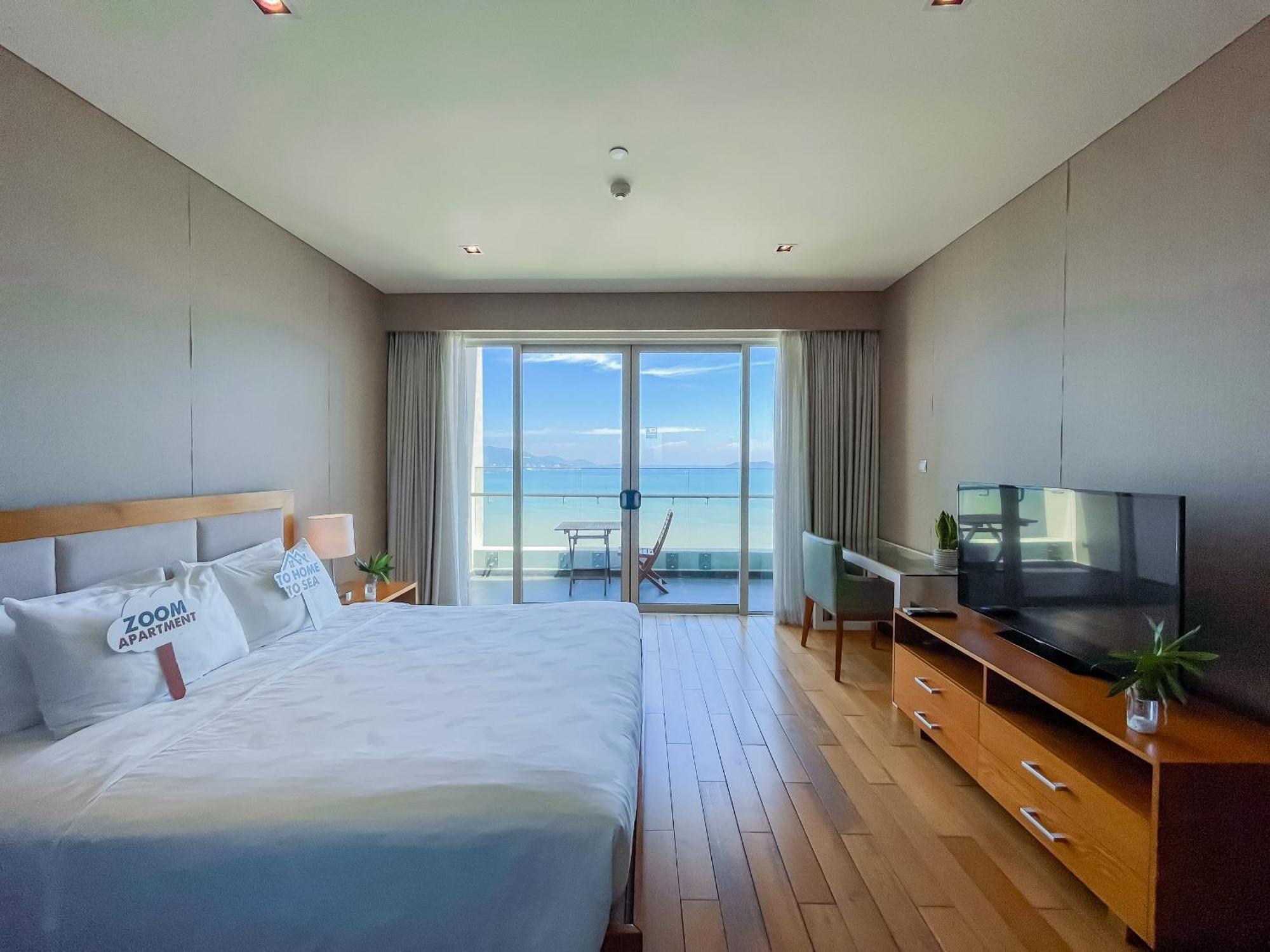 The Sea Luxury Nha Trang Apartment Bagian luar foto