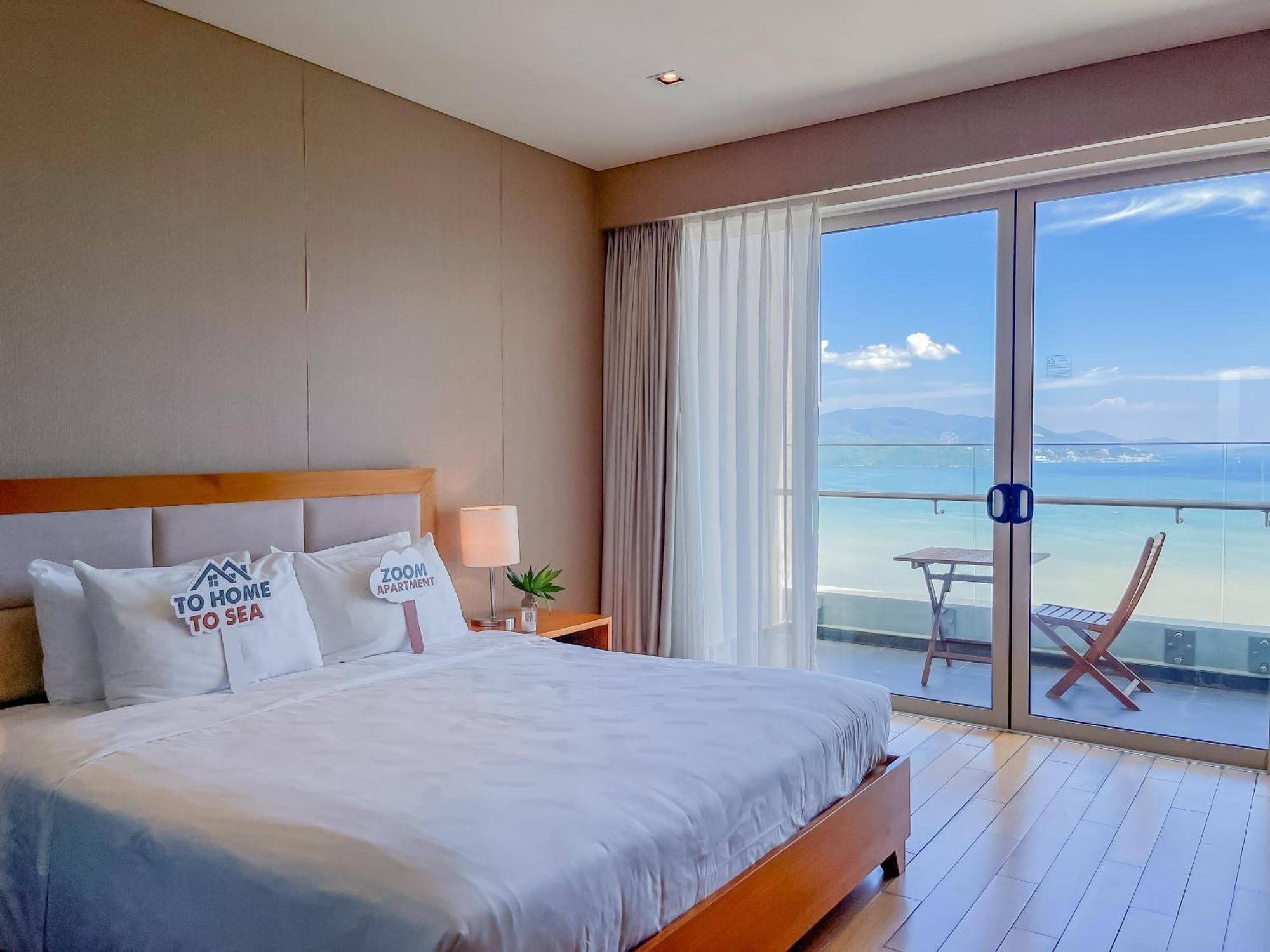 The Sea Luxury Nha Trang Apartment Bagian luar foto