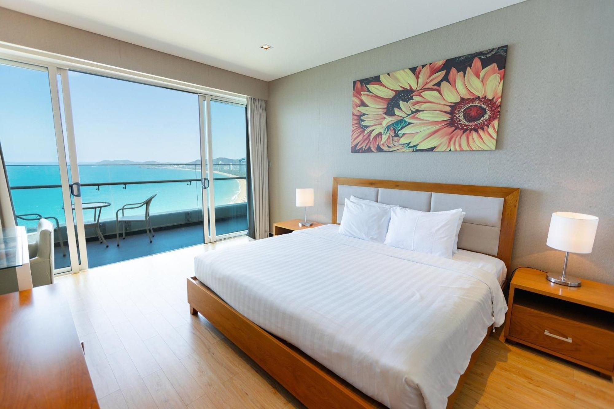 The Sea Luxury Nha Trang Apartment Bagian luar foto