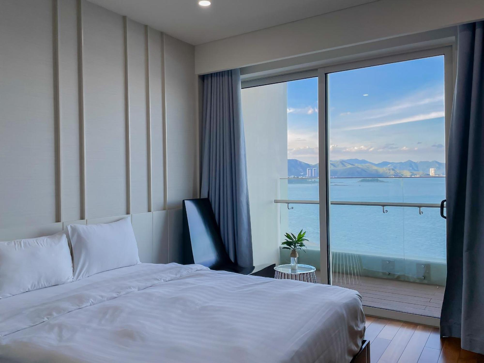 The Sea Luxury Nha Trang Apartment Bagian luar foto