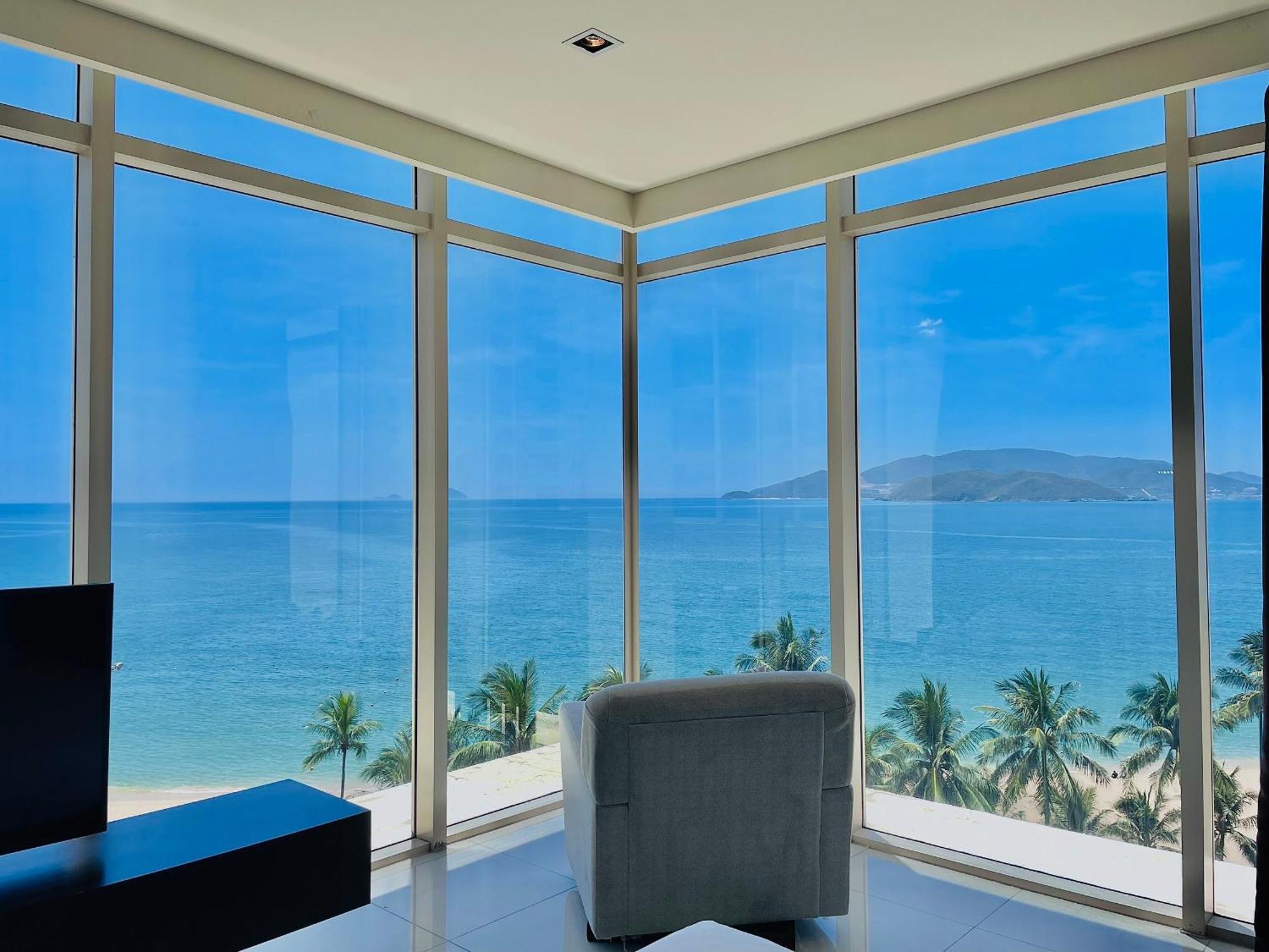 The Sea Luxury Nha Trang Apartment Bagian luar foto