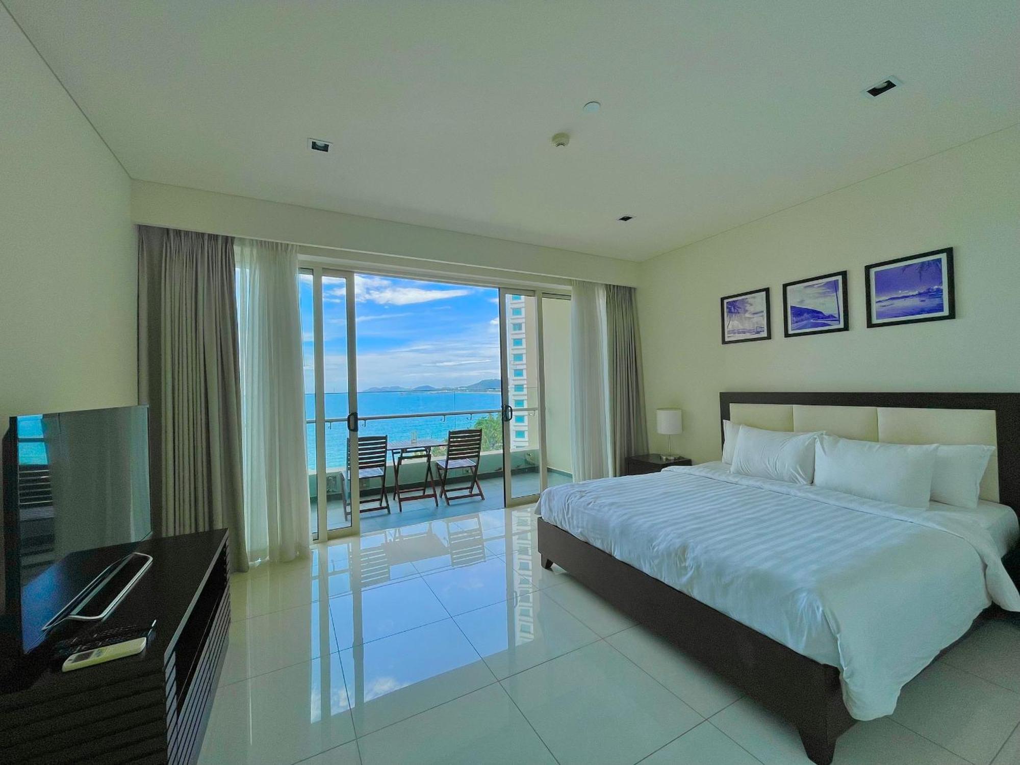 The Sea Luxury Nha Trang Apartment Bagian luar foto