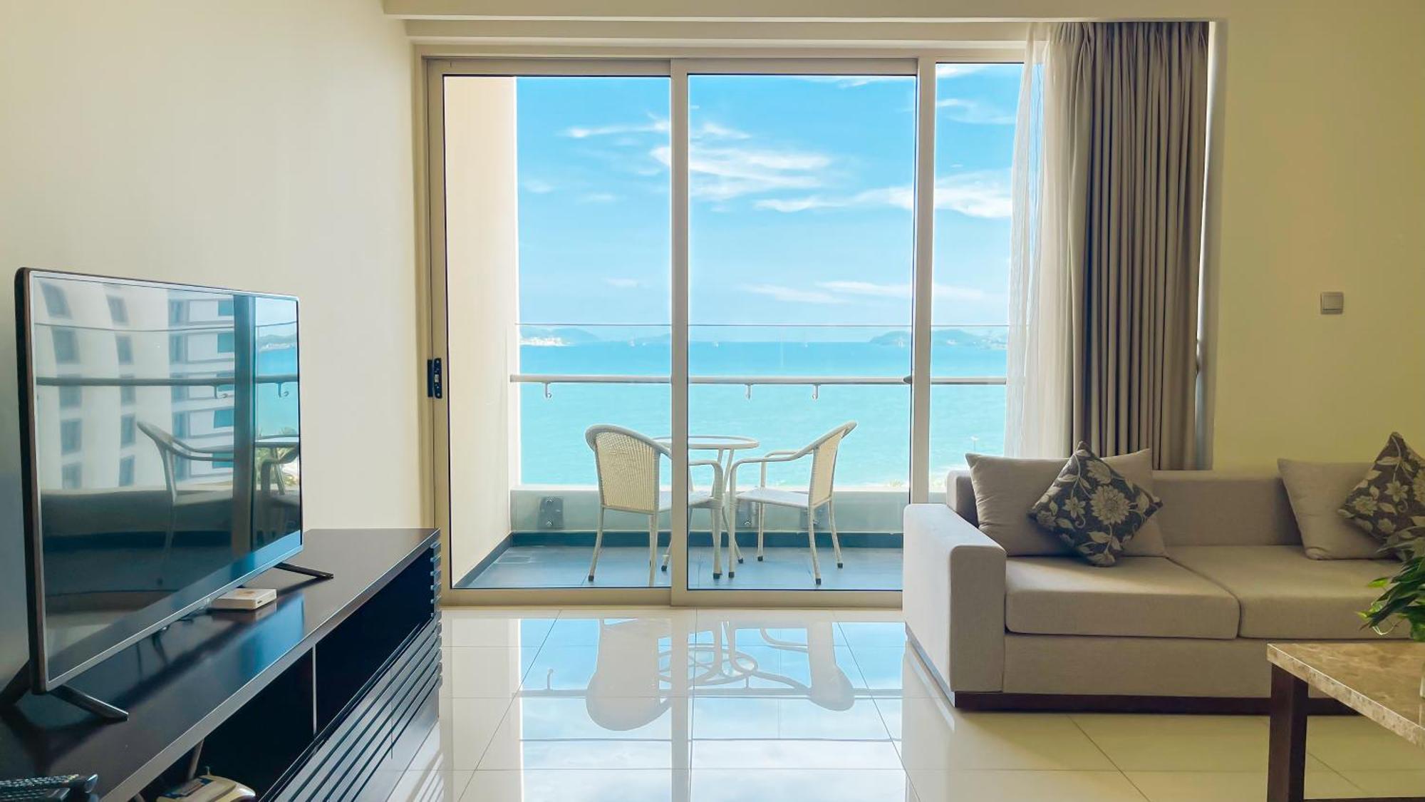 The Sea Luxury Nha Trang Apartment Bagian luar foto