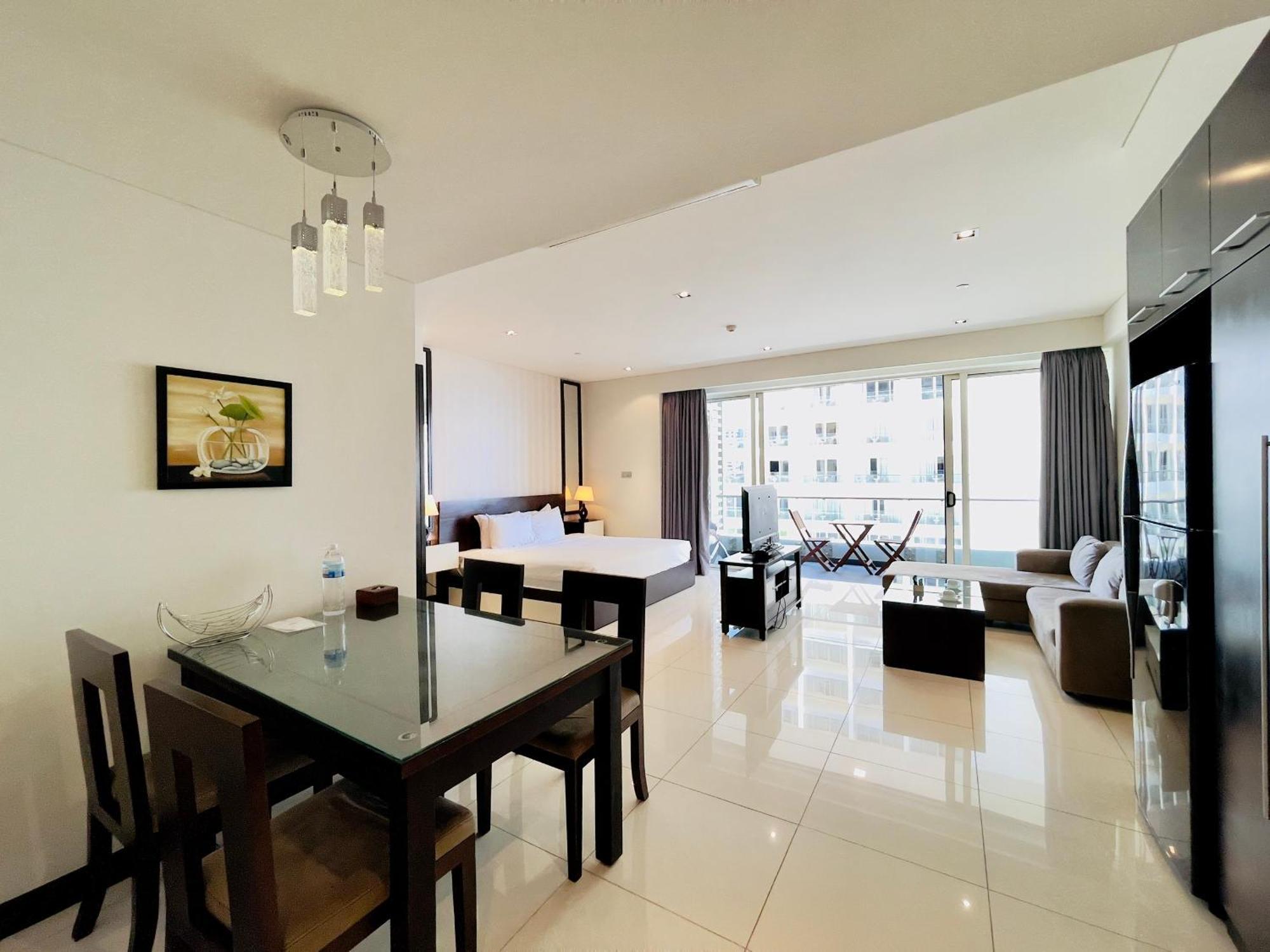 The Sea Luxury Nha Trang Apartment Bagian luar foto