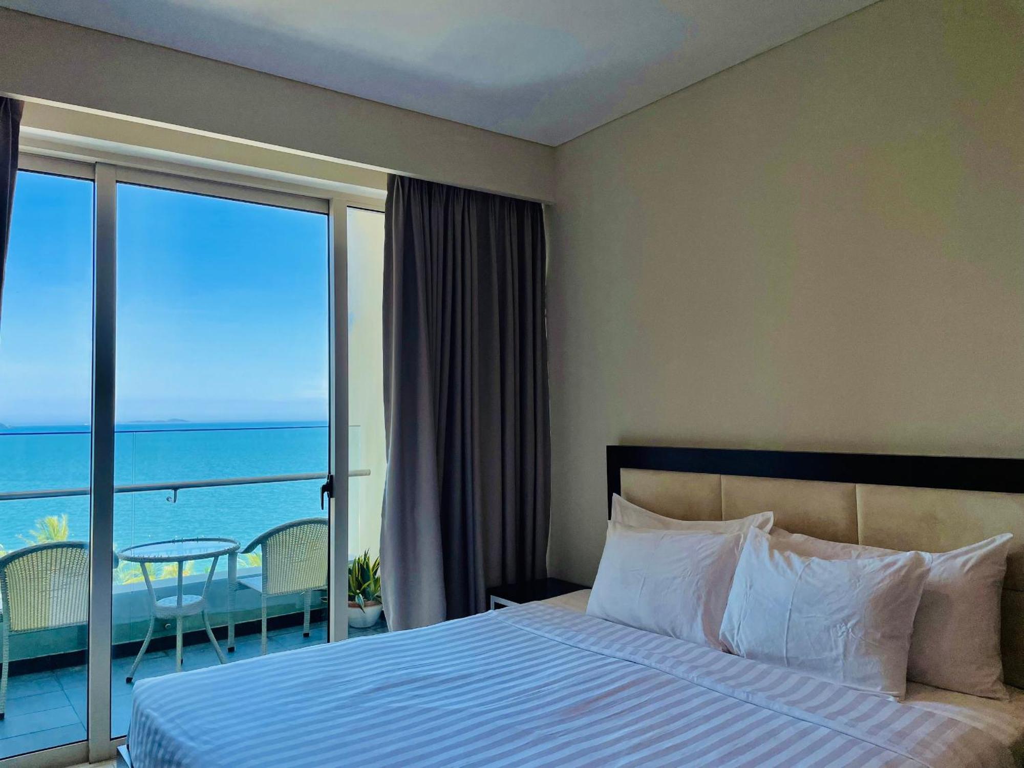 The Sea Luxury Nha Trang Apartment Bagian luar foto